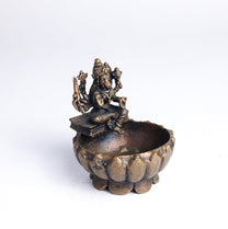 Varahi Urli 160gm | 2.3-Inch Handmade Copper Idol | Patina Antique Finish | Varahi Amman Urli for Pooja Ghar