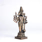 Standing Panchmukhi Hanuman 270gm | 5-Inch Handmade Copper Idol | Patina Antique Finish | Hanuman Murti for Pooja Ghar |