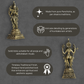 260gm South Krishna Panchloha Idol | Size 9 × 3 × 3 CM | Handcrafted Traditional Divine Statue for Home & Temple Décor