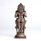 Udupi Krishna with Snake | 12 cm | 410gm Handmade Copper Idol | Antique Patina Finish | Lord Krishna Murti Statue | Pooja Mandir Home