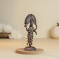 Vasavi 70gm | 3-Inch Handmade Copper Idol | Patina Antique Finish | Vasavi Devi Murti for Pooja Ghar