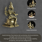| Varahi Amman Panchaloha Idol | Handcrafted Mini Brass Finish | 7 cm Hindu Goddess idol