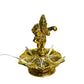Ganesh Idol Diya | LED Bulb Light Electric Deepak | 5 Inches | 150g