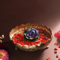 Kangar Plate 10"inch | 600 gm Decorative Urli