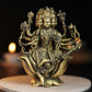 Gayatri Devi Panchloha Idol | 3 Inches Height | 320 Gram Handmade Traditional Hindu Religious Statue