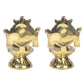 Pure Brass shanku Chakra Table Diya