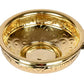 Pure Brass Solid Hammered Design Urli | 8-Inch Decorative Bowl for Home & Pooja Décor | Traditional Brass Uruli for Festive & Floral Arrangements