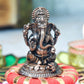 Copper Ganesha Idol, 1.6 Inch, 50g, Patina Antique Finish, 1 Pc