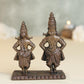 Panduranga Vittala Idol | 200 gm Brass ,8 inches Finish God Statue | Vitthal Rukmini Murti for Home Temple.