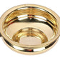 Pure Brass Urli Bowl | Solid Plain Design | 6.25" Decorative Urli (500 ML) for Home & Pooja Décor | Traditional Uruli for Floral & Festive Decoration