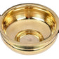 Pure Brass Plain Design Urli/Decorative Bowl | 7.5 Inches | Traditional Home Decor for Pooja, Mandir, and Spiritual Spaces