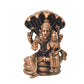 Copper Lakshmi Narasimha Idol with Snake, 120g, 2-Inch, Pack of 1