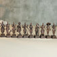 Dashavatar Idol Set | 800 gm ,8 inches Brass Finish Vishnu 10 Avatars Murti Set | , Spiritual Decor & Gifting