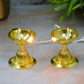 Pure Brass LED Bulb Light Electric Kuber Diya | 2.25 Inches, 200gm