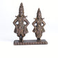Panduranga Vittala Idol | 200 gm Brass ,8 inches Finish God Statue | Vitthal Rukmini Murti for Home Temple.
