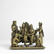 Patha Abhishek Rama Panchloha Idol | 2.6 Inches Height | 420 Gram Handmade Traditional Hindu Religious Statue