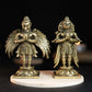 Garuda Hanuman Set Panchloha Idol | 3 inches Height | 320 Gram Handmade Traditional Hindu Religious Statue