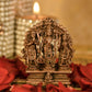 Pure Copper Handmade Lord Ram Darbar Murti | Rama Sita Lakshman Hanuman Statue | Ram Parivar Murti for Home Temple | Size 2.65 Inch Approx