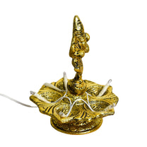 Ganesh Idol Diya | LED Bulb Light Electric Deepak | 5 Inches | 150g