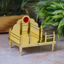 Pure Brass Singhasan for Laddu Gopal | 3.25 Inches | 125gm