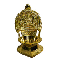 Brass Laxmi Gold Diya | 5 Inches | 240g