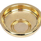 Pure Brass Urli Bowl | Elegant Plain Design | 9.5 inches Decorative Urli for Home & Living Room Décor | Traditional Indian Uruli for Pooja & Festive Decoration