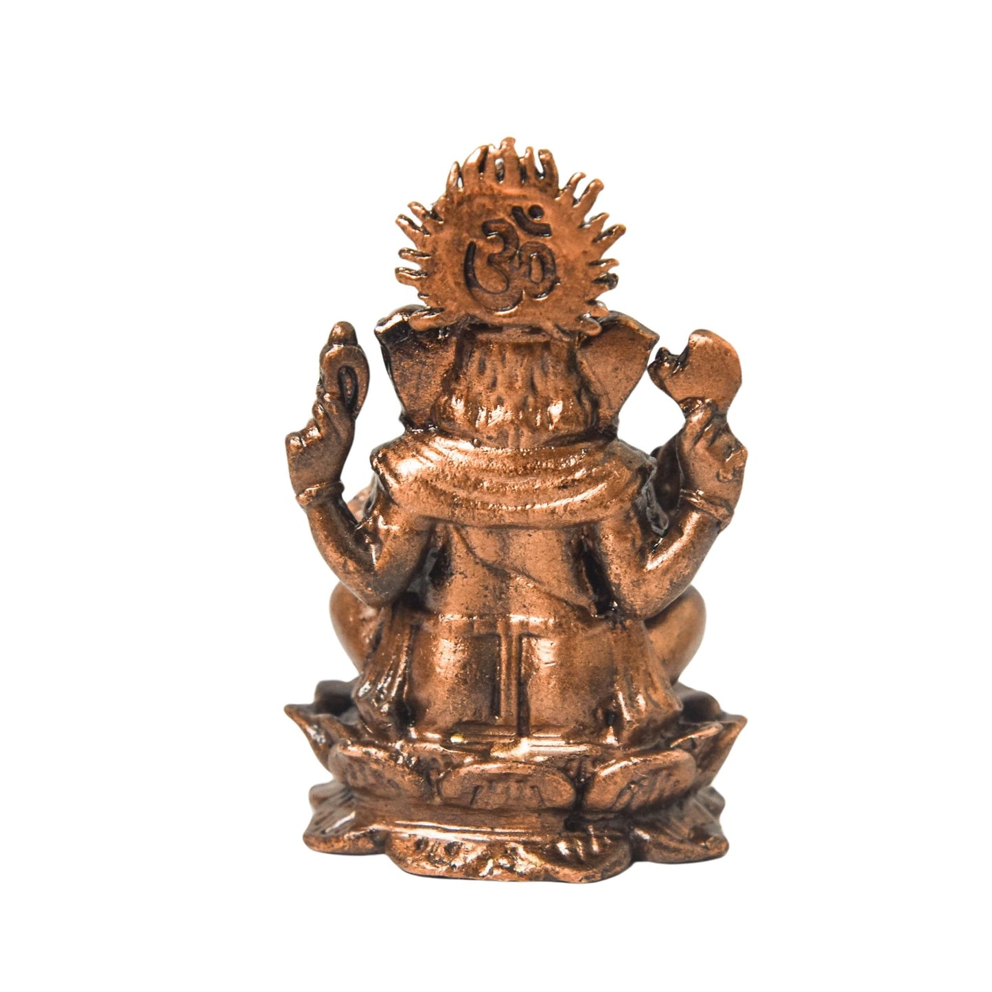 Copper Ganesha Idol, 110g, 2.2-Inch, Pack of 1