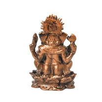 Copper Ganesha Idol, 110g, 2.2-Inch, Pack of 1