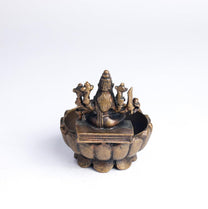Varahi Urli 160gm | 2.3-Inch Handmade Copper Idol | Patina Antique Finish | Varahi Amman Urli for Pooja Ghar