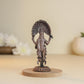 Vasavi 70gm | 3-Inch Handmade Copper Idol | Patina Antique Finish | Vasavi Devi Murti for Pooja Ghar