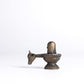 60 gm Shivalinga Nandi Mukha 1.3-Inch | Handmade Copper Idol with Antique Patina Finish | Shiva Lingam with Nandi Face