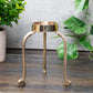 Swastik Abhishek Stand – 5 Inch Medium Brass Puja Stand