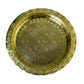 Pure Brass 9-Inch Pooja Thali Set (650g)