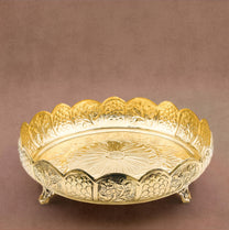 Kangar Plate 10"inch | 600 gm Decorative Urli