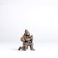 eg Down Garuda | 2 Inch/60 gm Handmade Copper Idol | Mini Garuda Murti for Pooja | Home Temple & Car Dashboard Decor