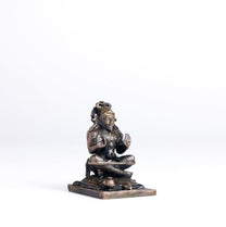 Vedavyasa 1.5-Inch 40 gm | Handmade Copper Idol with Patina Antique Finish | Mini Veda Vyasa Murti for Pooja Ghar