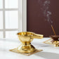 Lite Version Shivalinga Abhishek Combo Set with Somsutra Plate & Urli Bowl