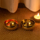 Pure Brass Kuber Pyali Diya, 1.25 Inches, 140 gm