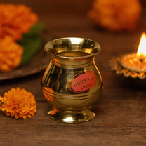 Valap Chambu Pooja Kalash for Pooja Room Decor, 3 inches, 120gm