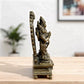 Pure Copper Handmade Lord Ram Darbar Murti | Rama Sita Lakshman Hanuman Statue | Ram Parivar Murti for Home Temple | Size 2.65 Inch Approx