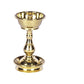 Pure Brass Heavy Udupi Nanda Diya (no-1) 4.3 inches, Set of 2