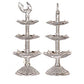 Pure White Metal Electric Bulb Lights Diya