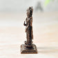 Copper Handmade Vishnu Lakshmi Idol India
