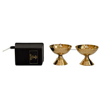 Pure Brass Electric Bulb Lights Diya
