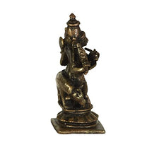Copper Handmade Small Lord Cow Krishna 2 inches Idol Statue Showpiece for Home Temple Decor I Office Desk I Nice Gift Ideal for Good Luck Wishes
