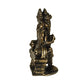 Copper Handmade Ganesha 2.5 inches Sitting Idol Side View