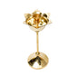 Brass Candle Stand Holder for Pooja Room Decor, Home Decoration All Purpose, 8 inches, 250gm