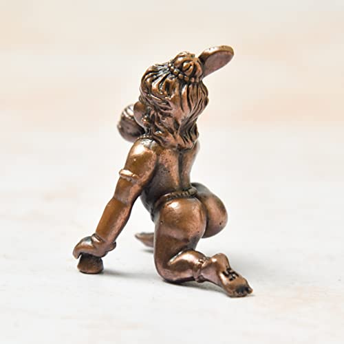 Copper Bal Krishna Idol, 1.5 inches, 30 Grams , Patina Antique Finish