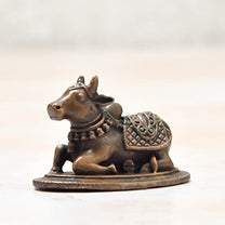 Copper Nandi Idols