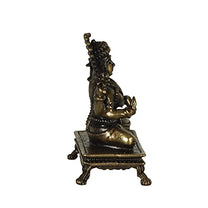  Copper Handmade Small Lakshmi 2.4 inches Sitting Idol  Bhimonee decor